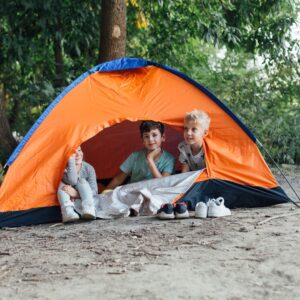 camping with kids